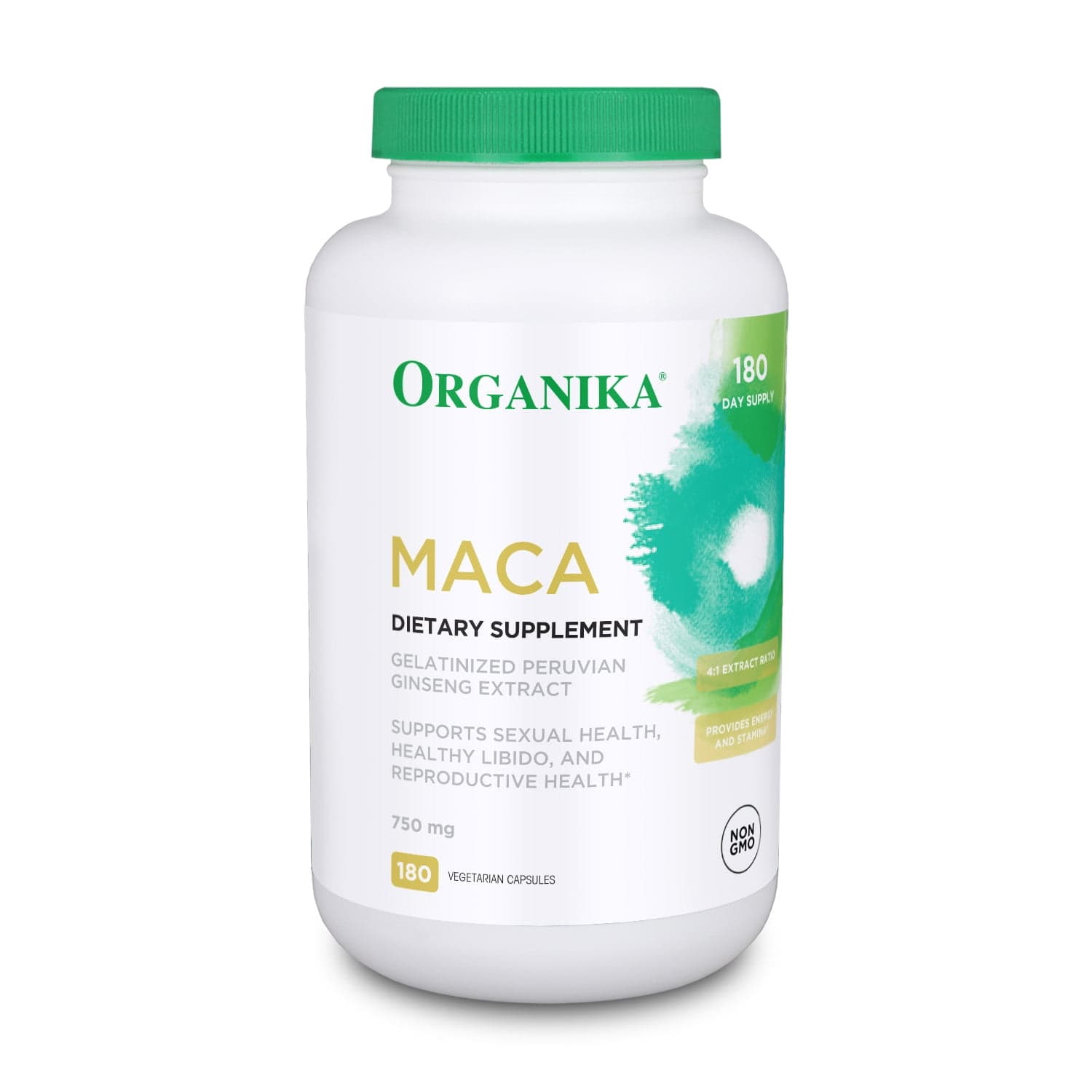 MACA, 750 mg, 180 Vegetarian Capsules, Organika - Walmart.com