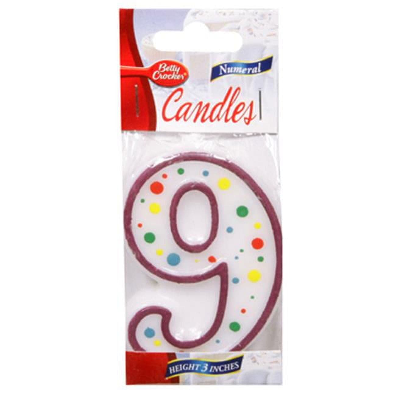 Signature Brands Betty Crocker Birthday Candle, 1 ea - Walmart.com