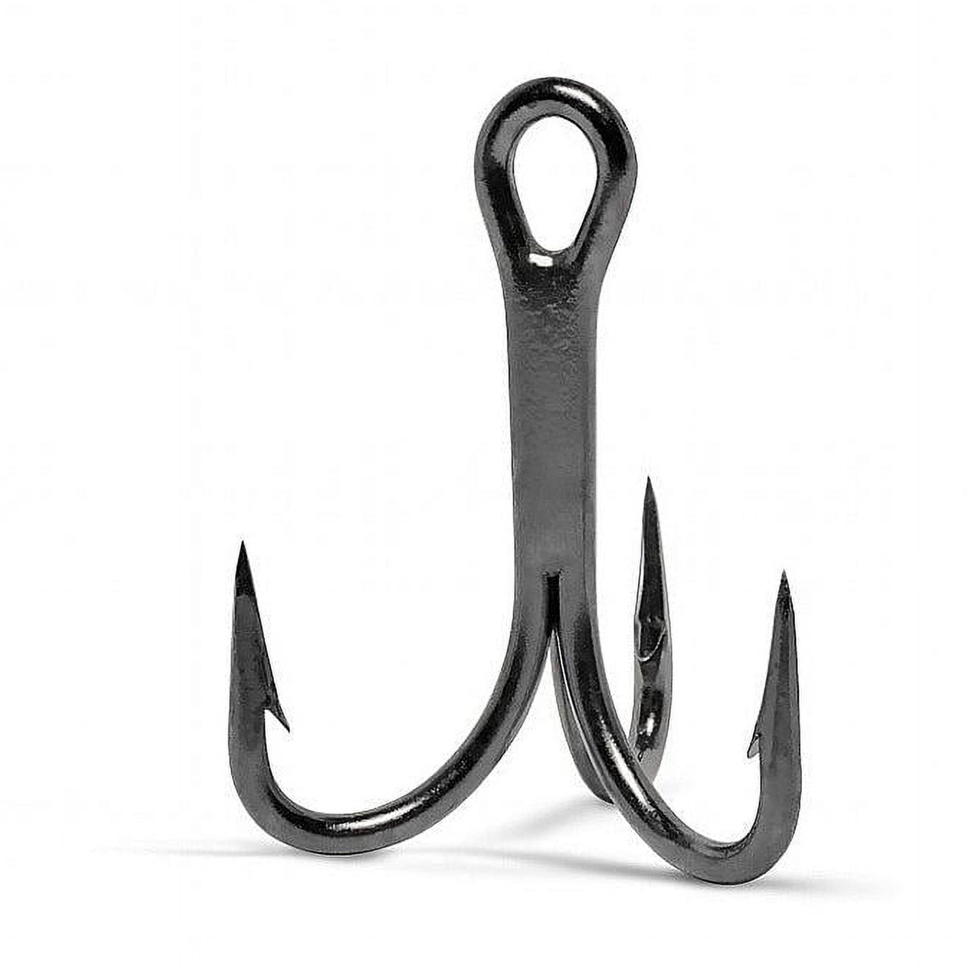 VMC 9626 4X Treble Black Nickel, 3,0 Hooks - Walmart.com