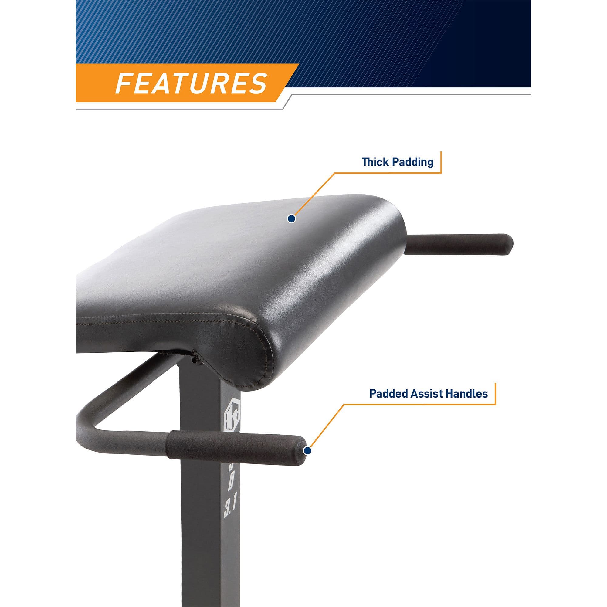 Marcy Roman Chair Hyper Extension Bench | Active Fitness Store