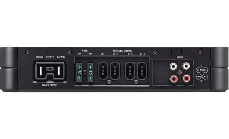 Alpine PDX-F4 4-channel car amplifier — 100 watts RMS x 4 at Crutchfield