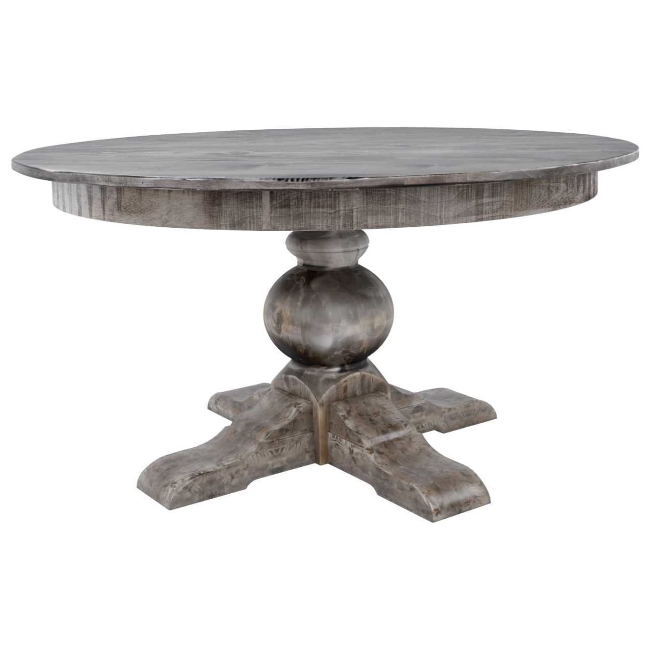 Canadel Champlain Customizable 60" Round Wood Solid Top Table | Sprintz ...