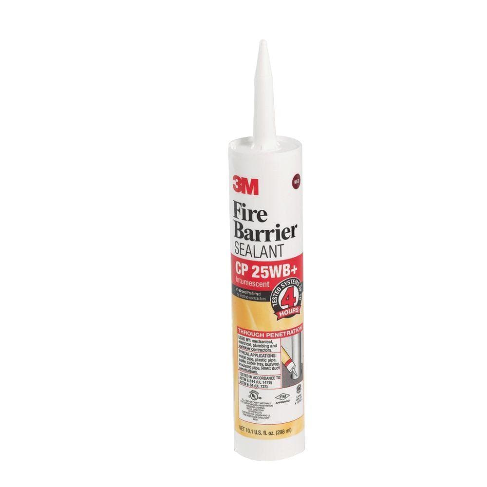3M 10.1 fl. oz. Fire-Barrier Sealant Caulk CP 25WB Plus-CP-25WB+ - The ...
