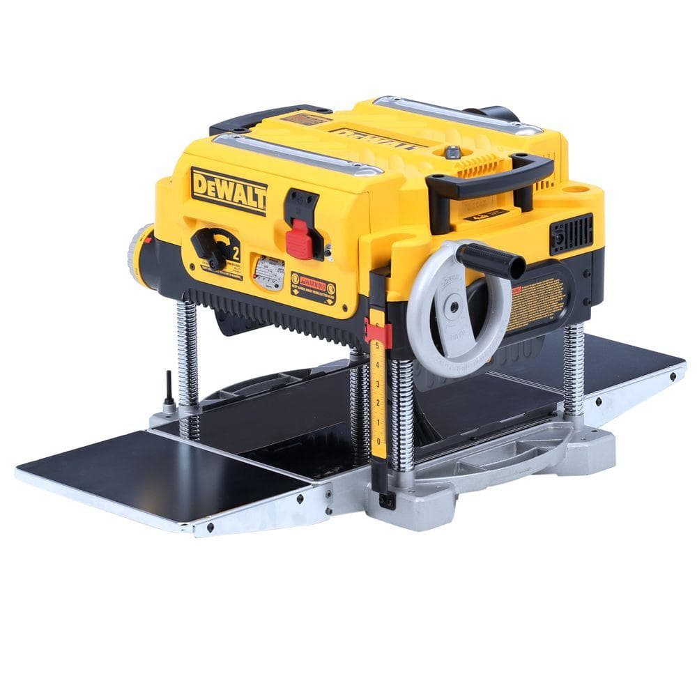 DEWALT 15 Amp 13 in. Heavy-Duty 2-Speed Thickness Planer with Knives ...