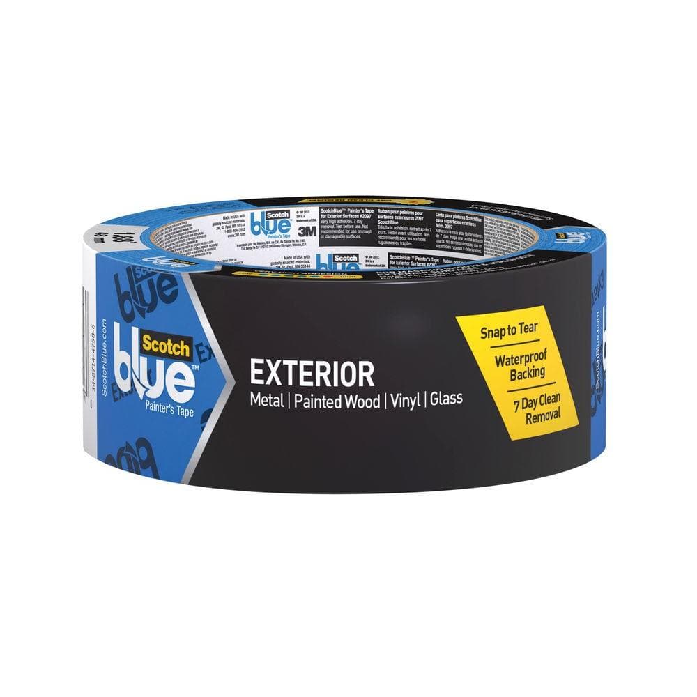 3M ScotchBlue 1.88 in. x 45 yds. Exterior Surfaces Painter's Tape (Case ...