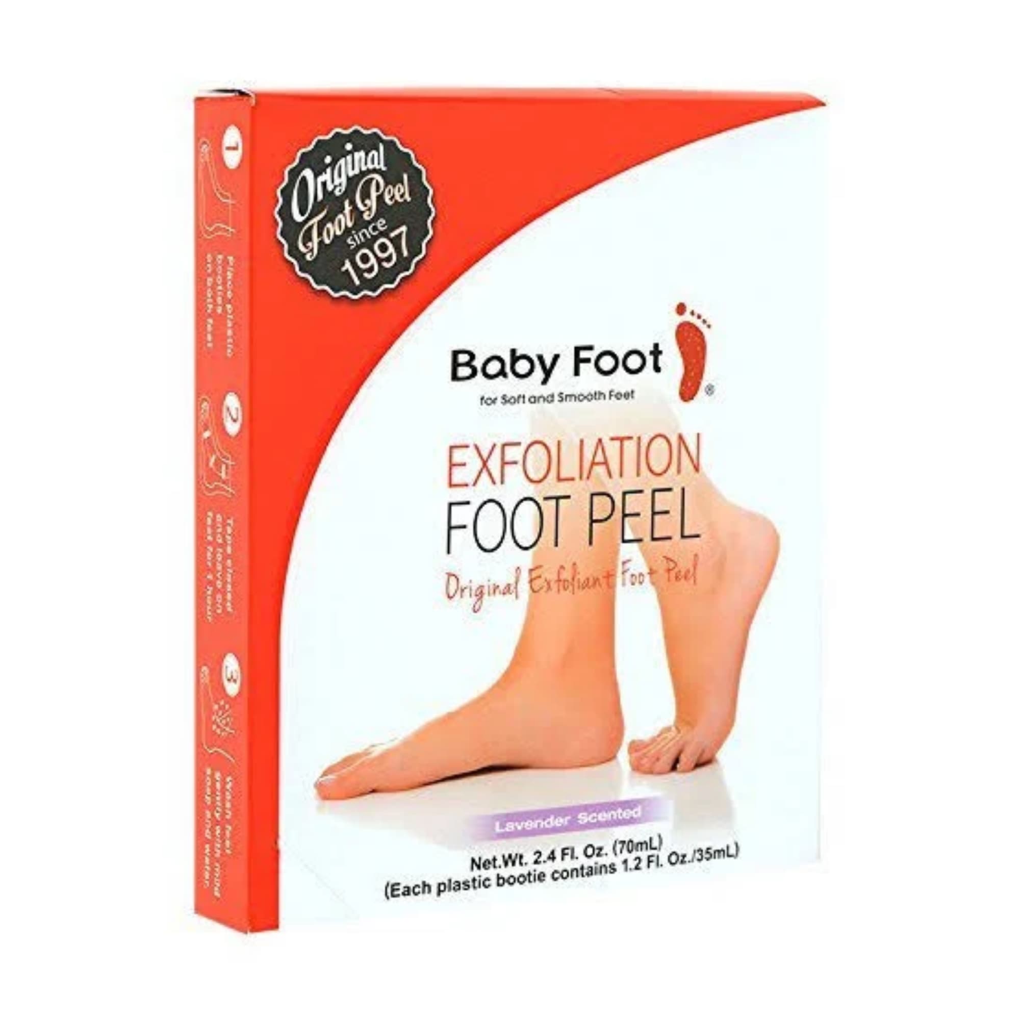 Baby Foot Original Exfoliating Foot Peel — Three Rivers Dermatology