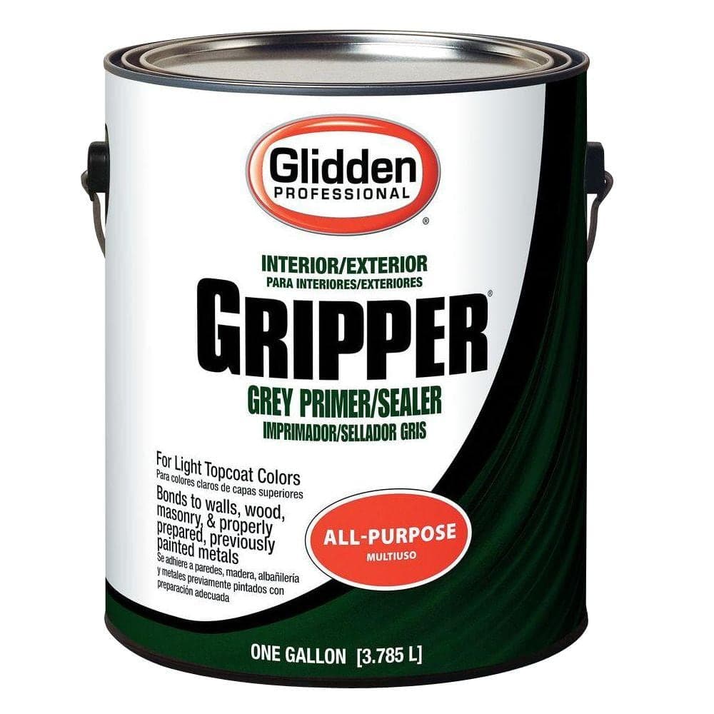 Glidden Gripper 1 gal. Gripper Interior/Exterior Primer and Sealer GPG ...