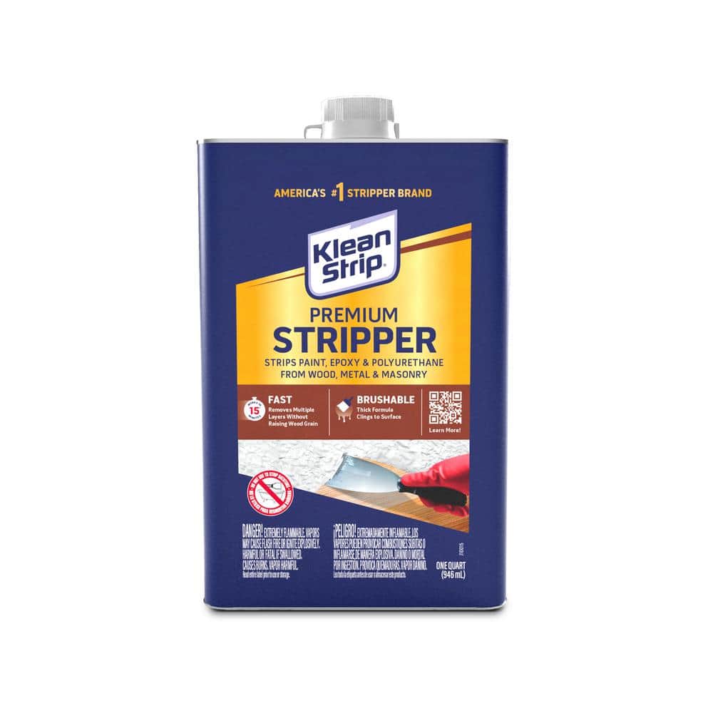 Klean-Strip 1 qt. Premium Paint Remover and Stripper - CA Formula ...
