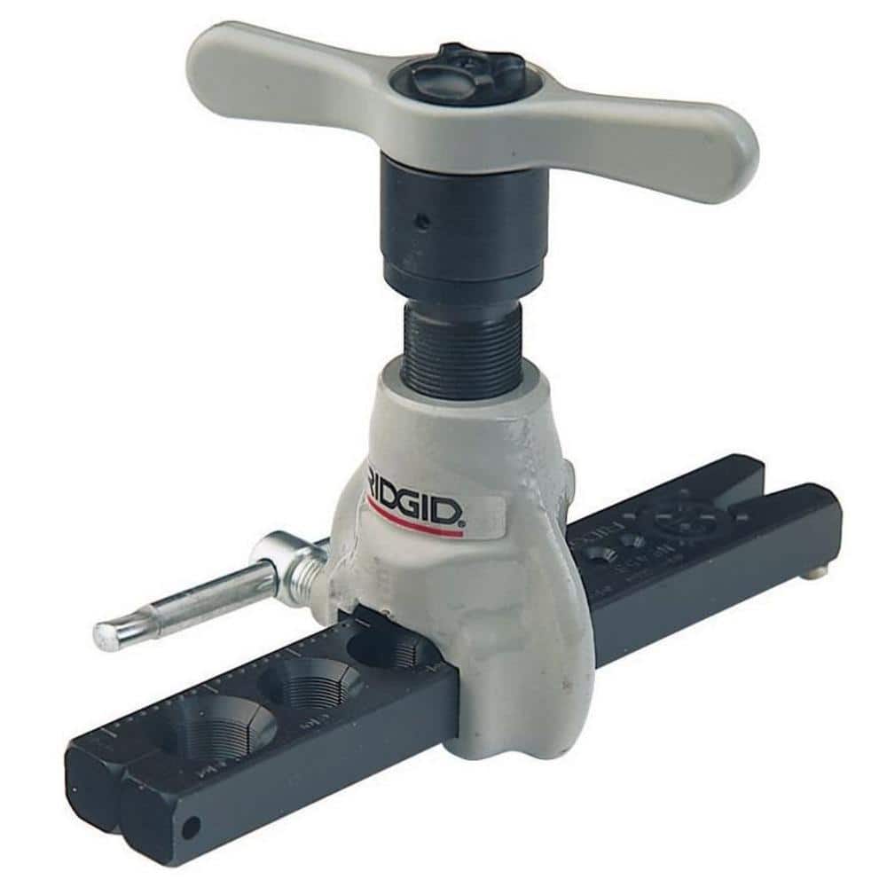 RIDGID 1/8 in. to 3/4 in. Model 458R Heavy-Duty Ratcheting 45 Degree ...