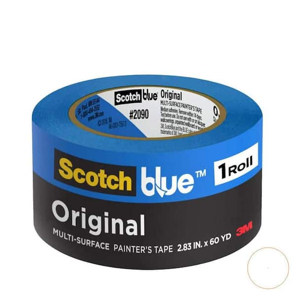 3M ScotchBlue 2.83 in. x 60 yds. Original Multi-Surface Painter's Tape ...