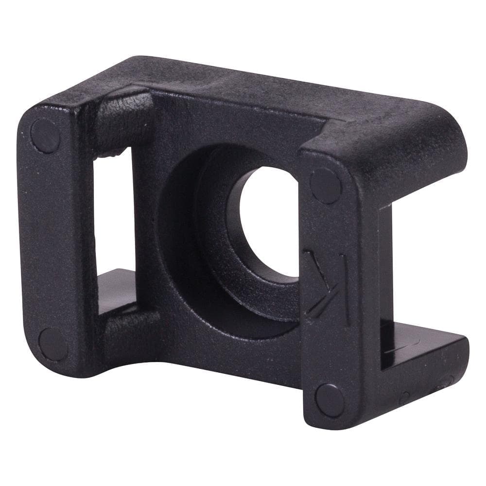 NSi Industries Saddle Mount for Cable Tie, Black (100-Pack) SM-3-B ...