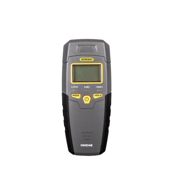 General Tools Pin-Type Digital Moisture Meter with LCD Display MMD4E ...