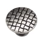 Hickory Hardware Eclipse 1-1/2 in. Ultra Brass Cabinet Knob P208-UB
