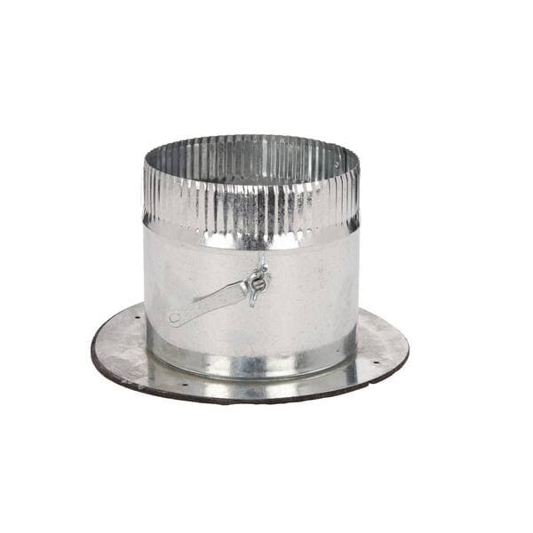 Master Flow 3-1/4 in. x 10 in. Rectangular Stack Duct Starting Collar ...
