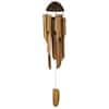 WOODSTOCK CHIMES Asli Arts Collection, Half Coconut Bamboo Chime, 36 in ...