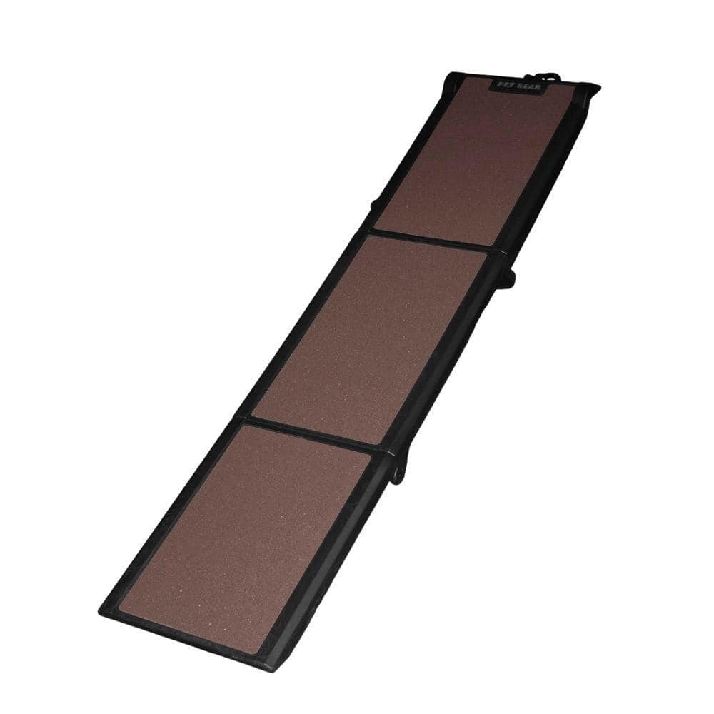 Pet Gear 71 in. L x 16 in. W x 4 in. H Travel-Lite Tri-Fold Pet Ramp ...