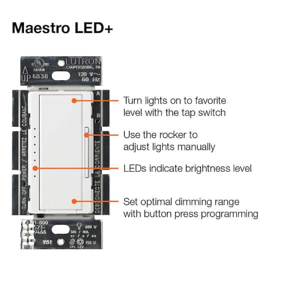 Lutron Maestro Dimmer Lights Blinking | Shelly Lighting