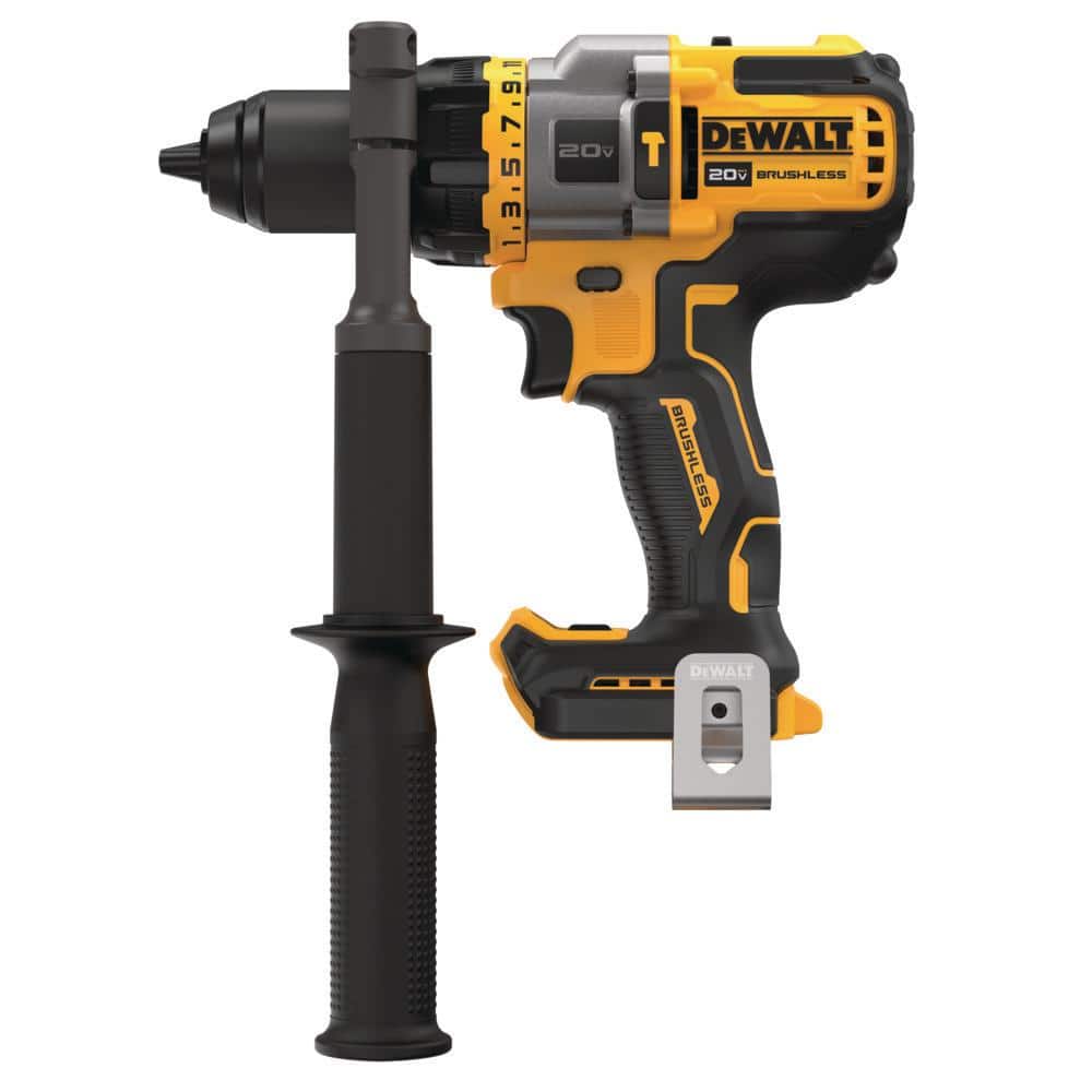 DEWALT 20V MAX Brushless Cordless 1/2 in. Hammer Drill/Driver with ...