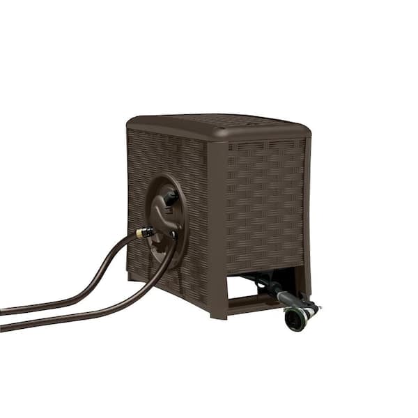 Suncast 125 ft. Aquawinder Auto Rewind Hose Reel RSP125 - The Home Depot