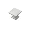 HICKORY HARDWARE Studio Collection 1-1/4 in. Dia Satin Nickel Finish ...