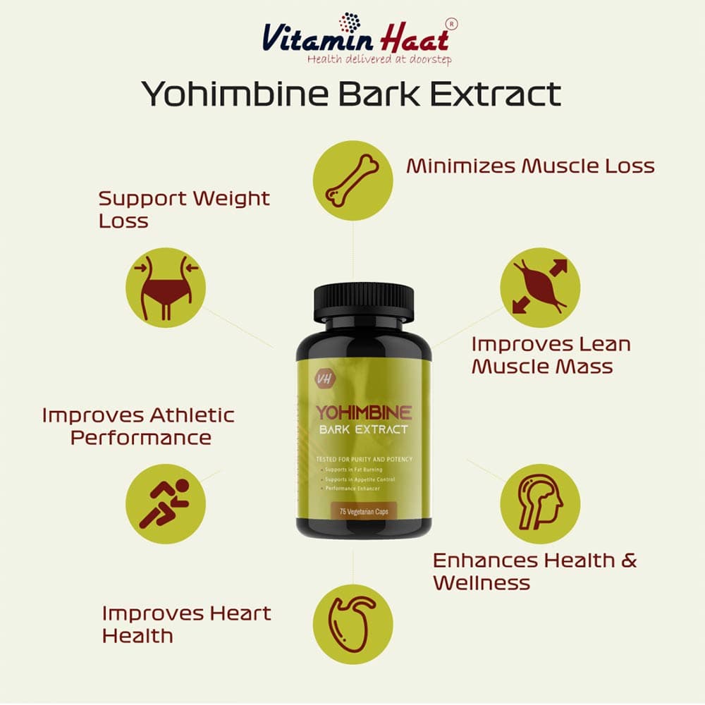 Yohimbine Bark Extract at Best Price in India | https://www.healthkart.com/