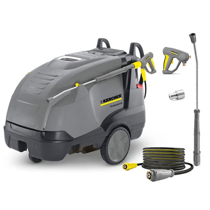 Nettoyeur haute pression à chaud triphasé à haut débit Karcher HDS 10/ ...