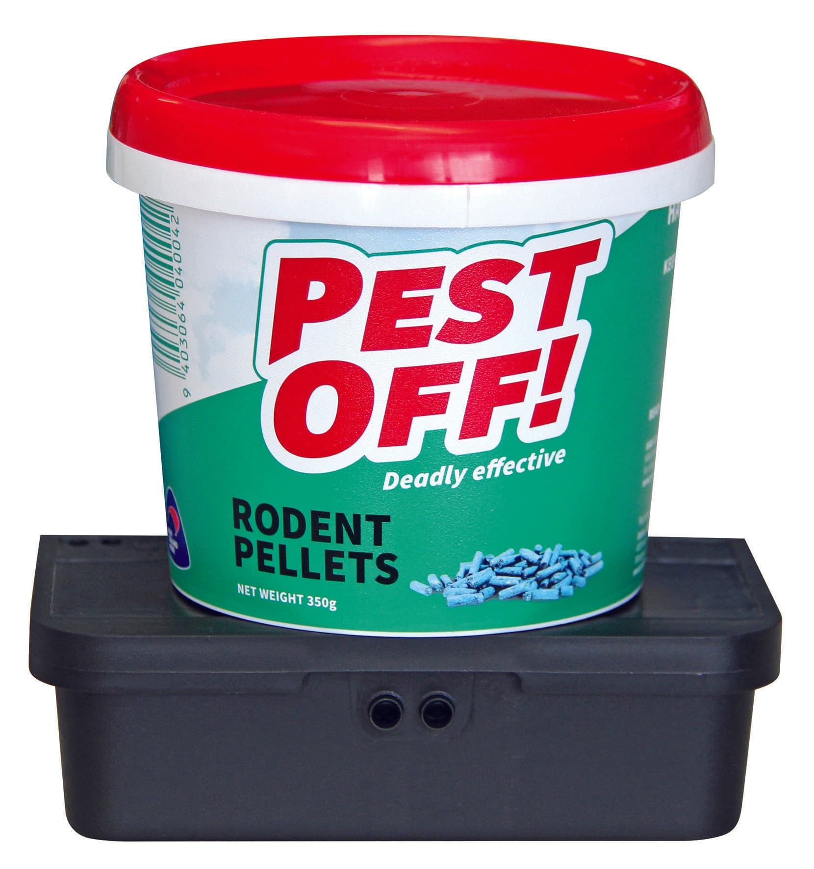 Pestoff Rodent Pellets (350g) with Bait Feeder Station