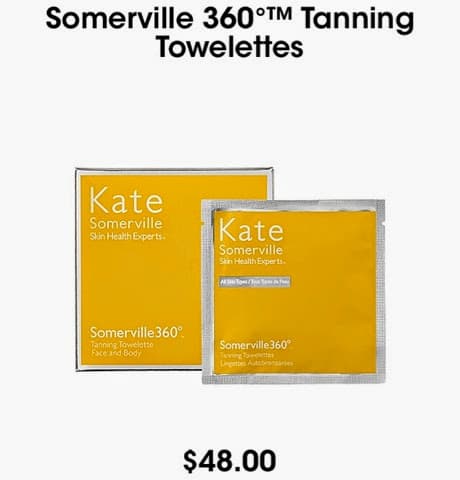 Cosmetic Queen Blog: Review: Kate Somerville 360 tanning towelettes