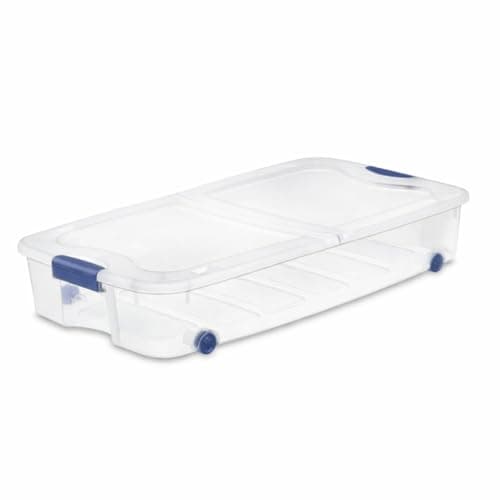 Under Bed Storage with Wheels: XXL Underbed Storage Containers with ...