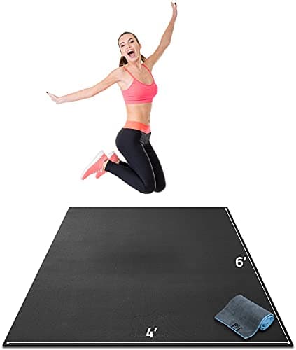 Premium Large Yoga Mat 7' x 5' x 8mm - Gorilla Mats