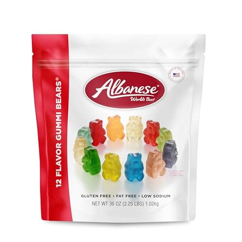 Oursons gélifiés Albanese 12 saveurs