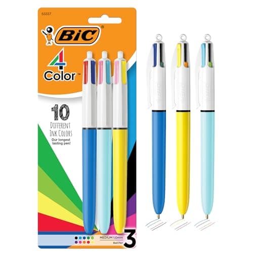 BIC 4-Color Easter Edition Ballpoint Pens