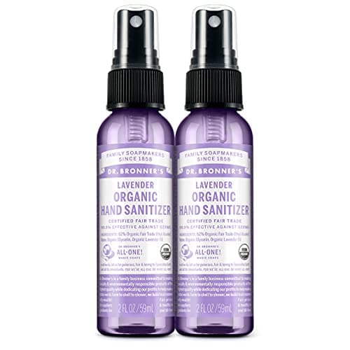Dr. Bronner's - Organic Lavender Hand Sanitizing Spray, 2 fl oz