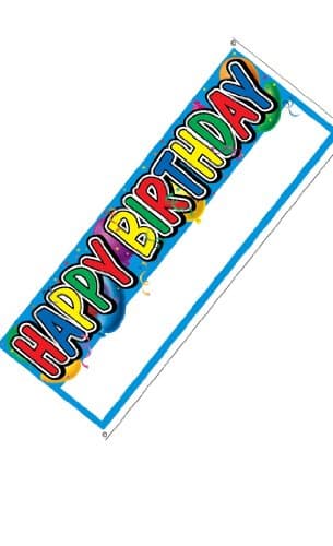 Happy Birthday Jointed Banner - 5ft. - Party Adventure