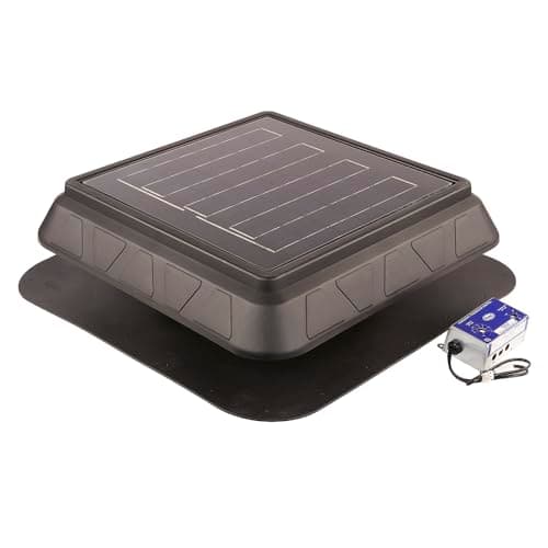 GAF Master Flow Green Machine DERA30 ventilateur de toit alimenté par énergie solaire