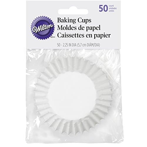 Wilton Jumbo Baking Cups White 75 Per Pkg - Walmart.com