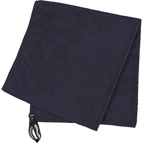 PackTowl Luxe Microfiber Towel, Deep Sea, Hand- 16.5 x 36-Inch