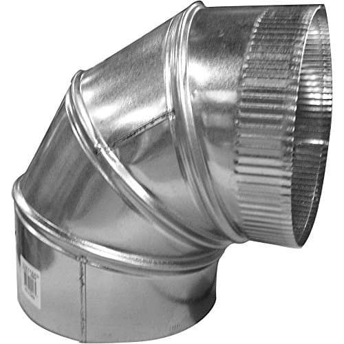 Speedi-Products SM-26A90 06 6-Inch 26-Gauge 90-Degree Round Adjustable Elbow