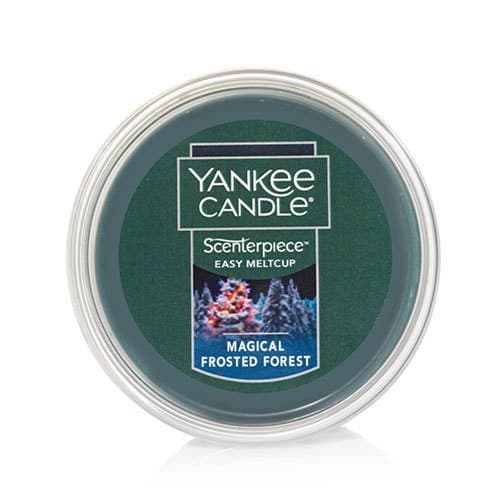 Yankee Candle Magical Frosted Forest Scenterpiece Easy MeltCup, Festive Scent