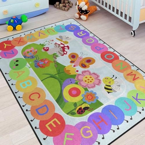Alphabet Rectangular Carpet | Learning Space Solutions