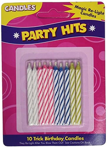 Betty Crocker Birthday Candles, Relight, 2.75 Inch - Smart & Final