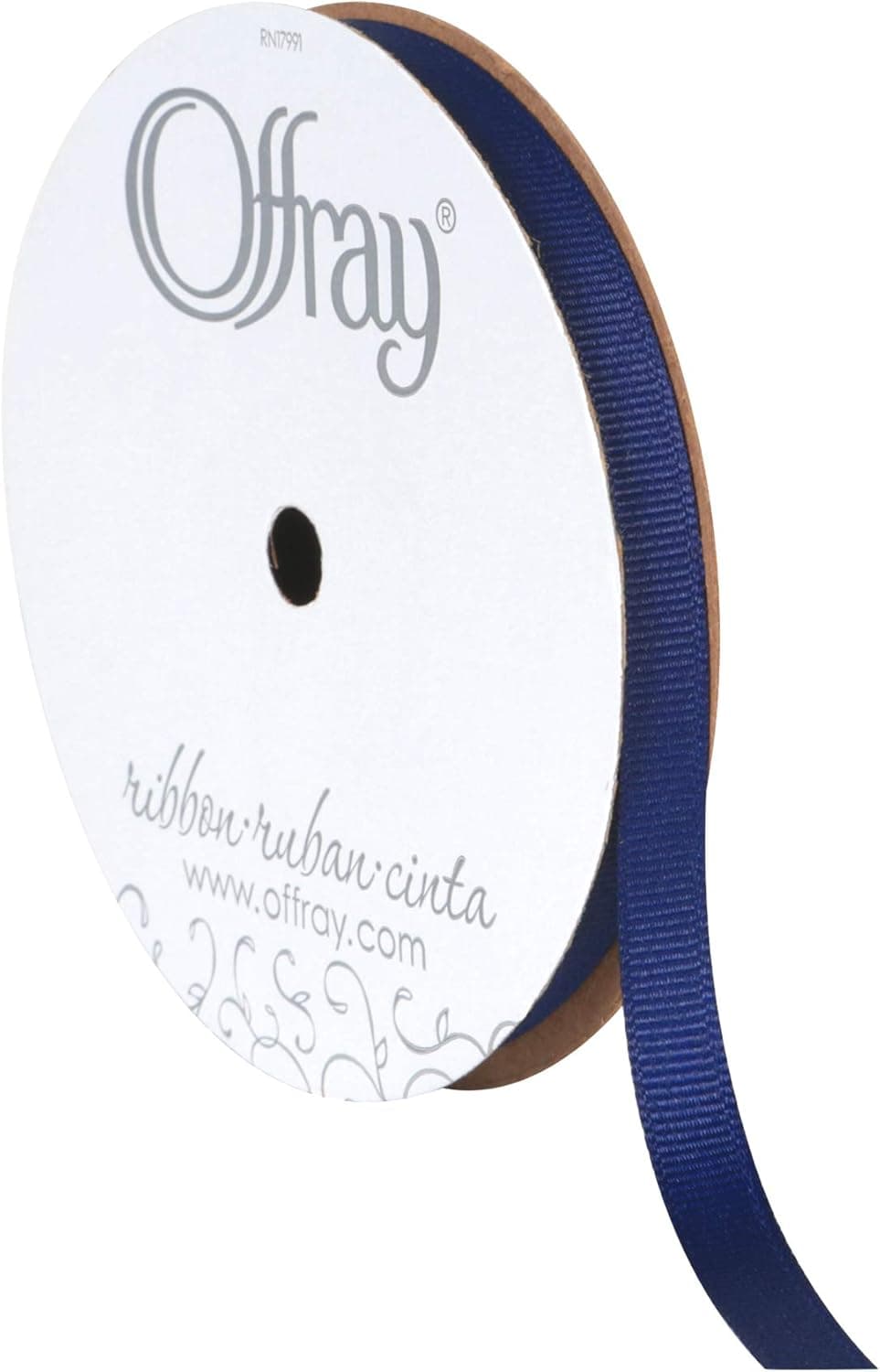 Amazon.com: Berwick Offray 3/8" Grosgrain Ribbon, Light Navy Blue, 20 Yards