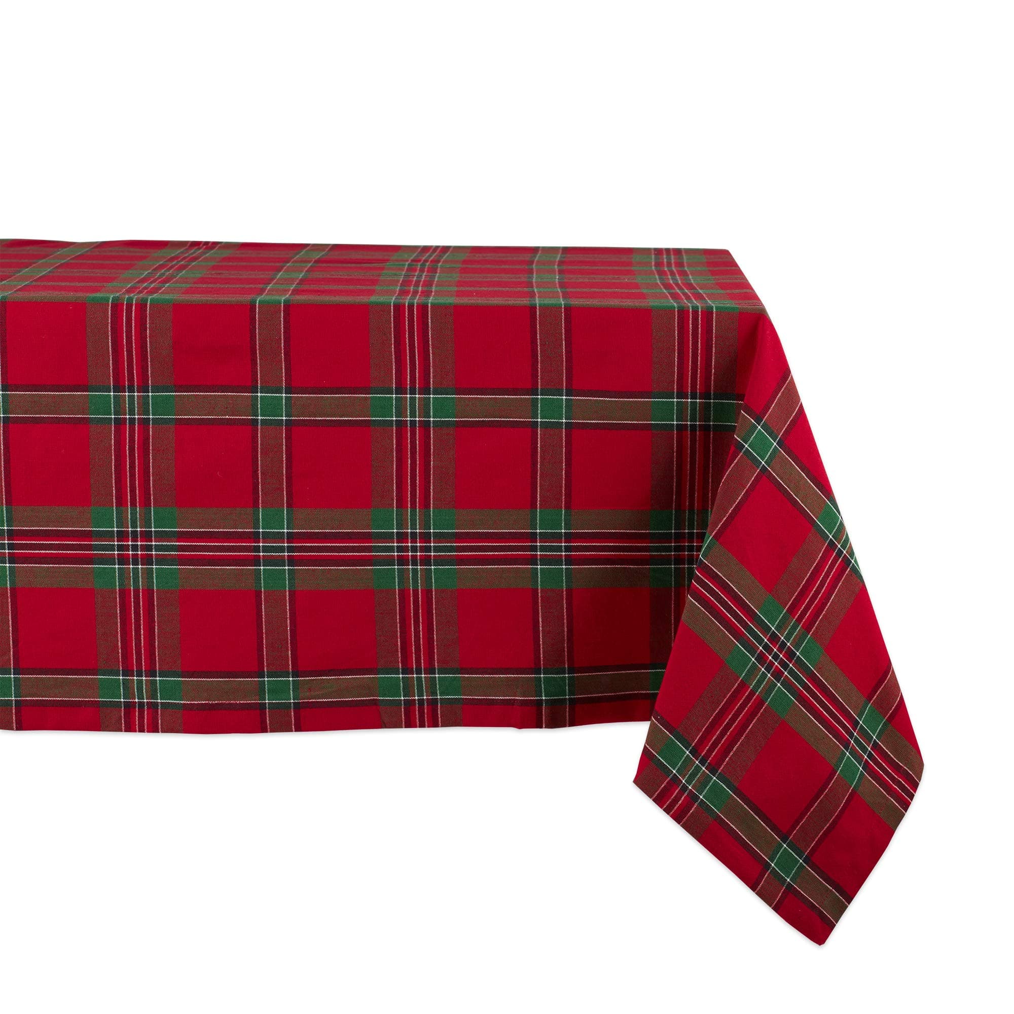 DII Farmhouse Christmas Plaid Dining Table & Kitchen Décor, Holiday ...