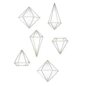 Umbra Prisma Wall Decor (Set of 6) – Metal Wall Art/Modern Wall Decor ...