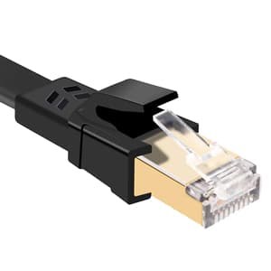 Jadaol Ethernet Cable 50 ft, Supports Cat 8 / Cat 7 Standard, High ...