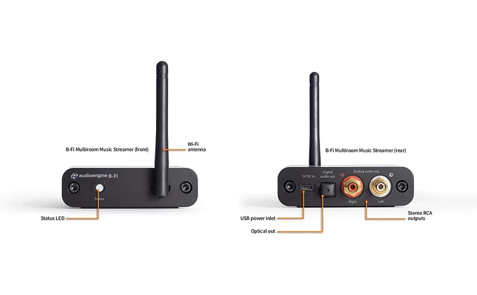 Amazon.com: Audioengine B-Fi Multiroom Smart Home Wireless Wi-Fi ...