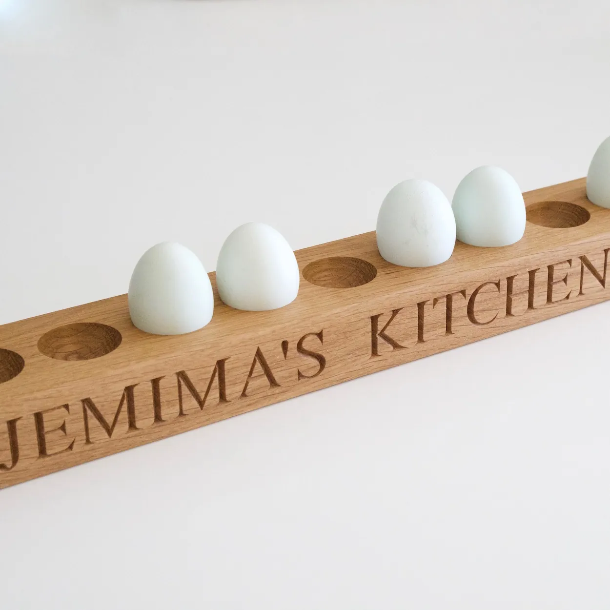 Personalised Wooden Egg Holder | Wooden Egg Tray