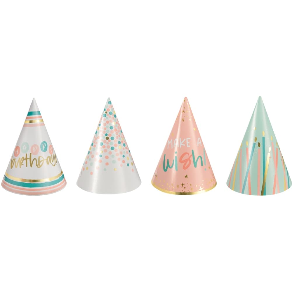 Mini chapeaux coniques Happy Cake Day, paq. 12 | Party City
