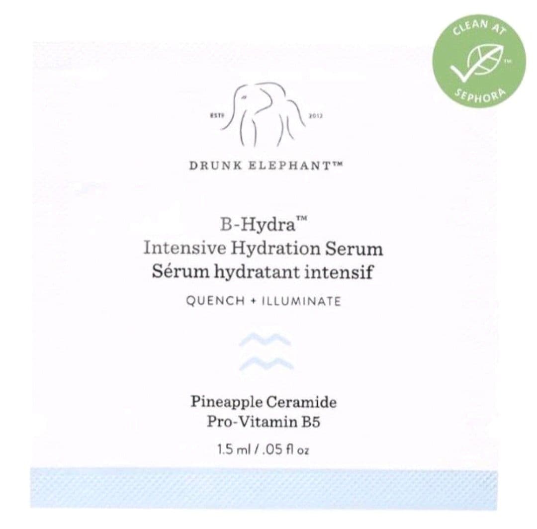 DRUNK ELEPHANT B-Hydra Intensive Hydration Serum 1.5ML, Beauty ...