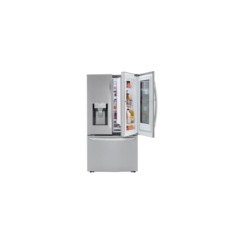 LG LRFVS3006S 36" French Door Refrigerator, 29.7 cu. ft. Capacity, Thru ...